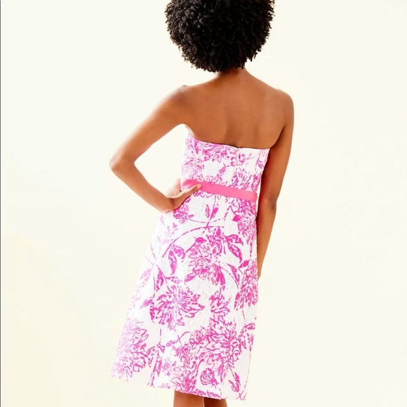 NWT Lilly Pulitzer Sienna Strapless Dress - Picture 2 of 8
